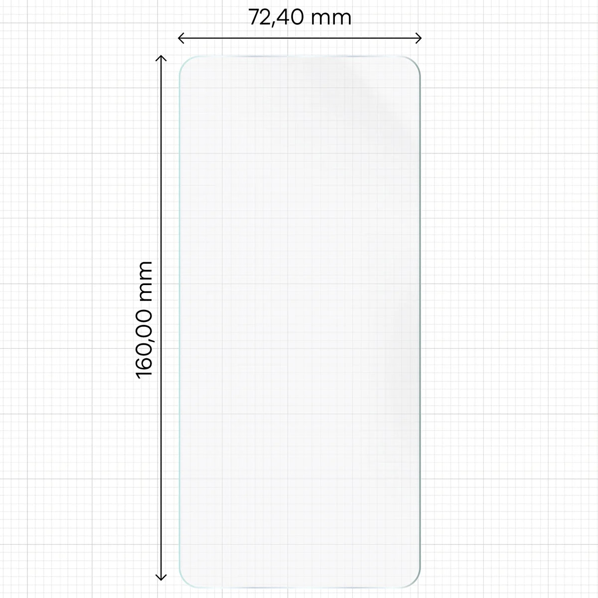 Hydrogel Folie für den Bildschirm für Motorola Edge 70 Max, Bizon Film Hydrogel Front, 1 Stück (2/5)