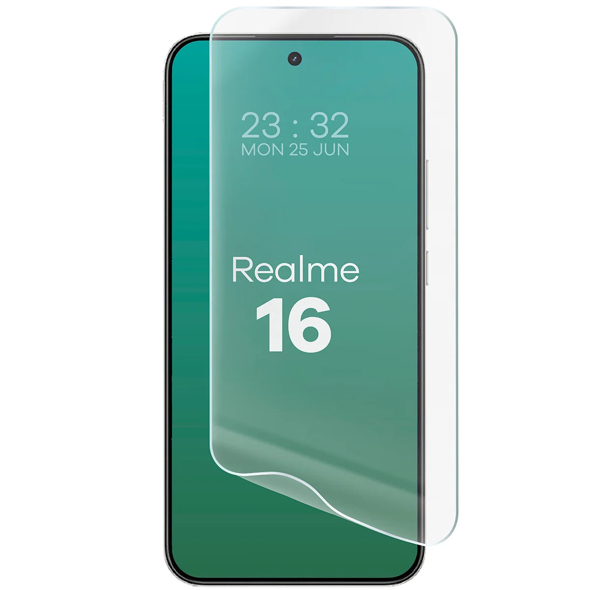 Hydrogel Folie für den Bildschirm für Realme 16 5G, Bizon Film Hydrogel Front, 1 Stück