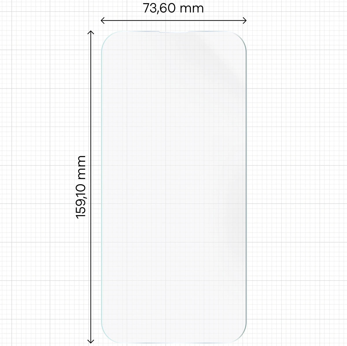 Hydrogel Folie für den Bildschirm für Vivo X500 Pro Max, Bizon Film Hydrogel Front, 1 Stück (2/5)