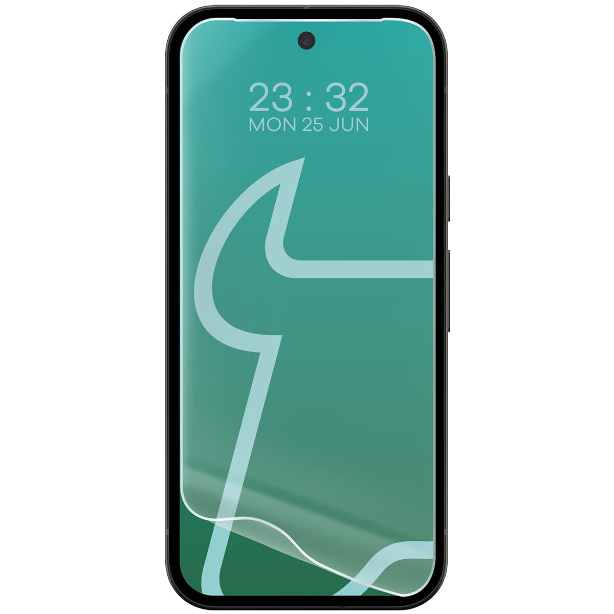 Hydrogel Folie für den Bildschirm für Google Pixel 10a, Bizon Film Hydrogel Front Duo, 2 Stück