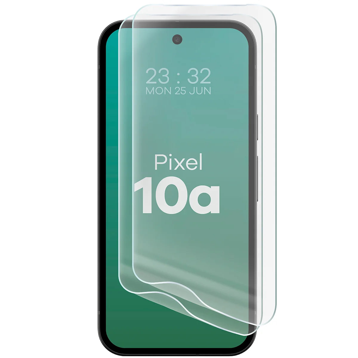 Hydrogel Folie für den Bildschirm für Google Pixel 10a, Bizon Film Hydrogel Front Duo, 2 Stück