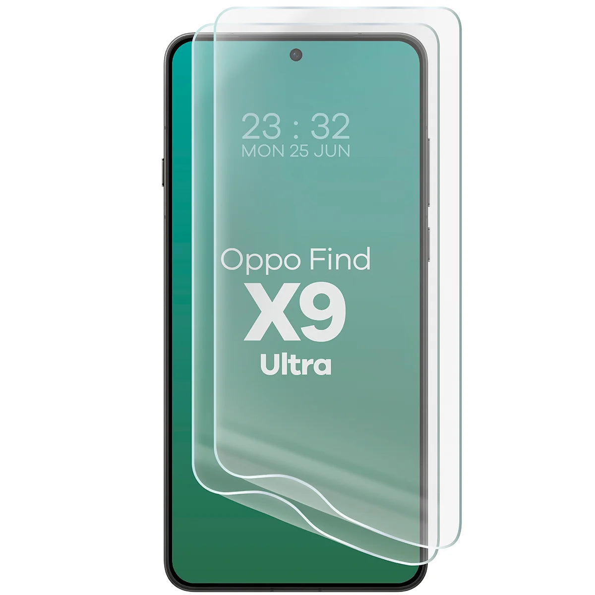 Hydrogel Folie für den Bildschirm für Oppo Find X9 Ultra, Bizon Film Hydrogel Front Duo, 2 Stück