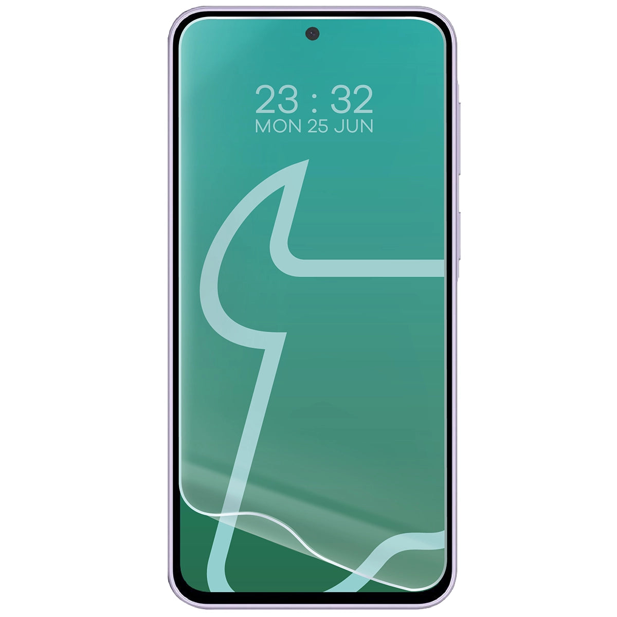 Hydrogel Folie für den Bildschirm für Galaxy A27 5G, Bizon Film Hydrogel Front Duo, 2 Stück