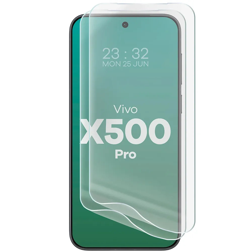 Hydrogel Folie für den Bildschirm für Vivo X500 Pro, Bizon Film Hydrogel Front Duo, 2 Stück (5/5)