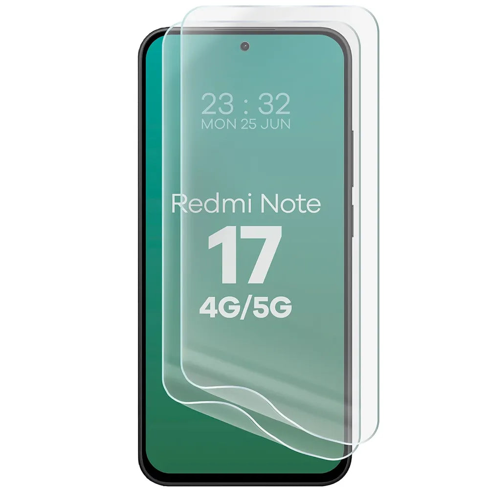 Hydrogel Folie für den Bildschirm für Xiaomi Redmi Note 17 4G/5G, Bizon Film Hydrogel Front Duo, 2 Stück (5/5)