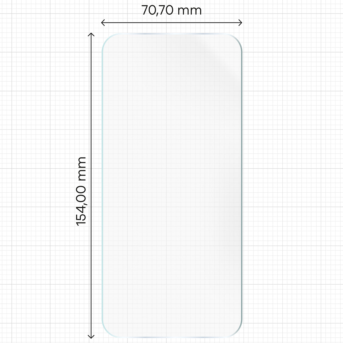 Hydrogel Folie für den Bildschirm für Oppo Reno16 F / Reno16 FS 5G, Bizon Film Hydrogel Front Duo, 2 Stück