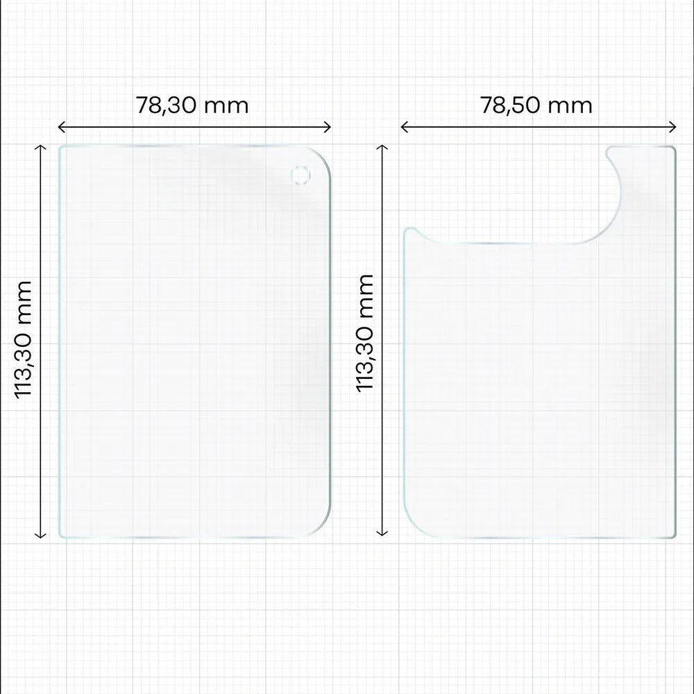 Hydrogel Folie für Display und Rückseite Bizon Film Hydrogel Pack für iPhone Duo, 2 Stück (2/5)