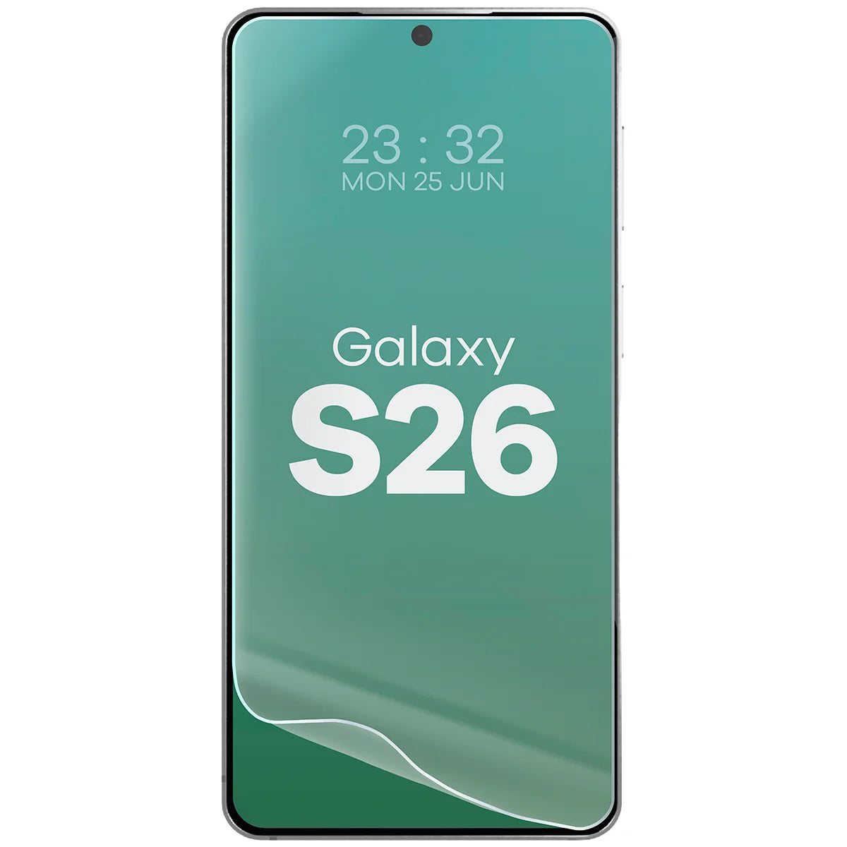 Hydrogel Folie für Display und Rückseite Bizon Film Hydrogel Pack für Galaxy S26, 2 Stück