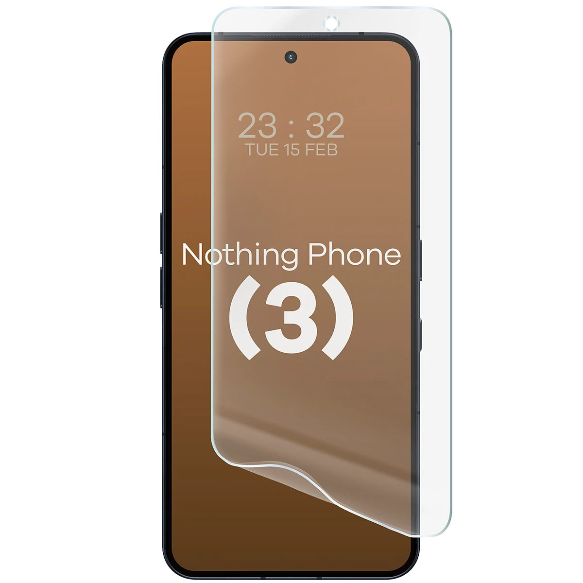Matte Folie für Nothing Phone (3), Bizon Film Matte, 1 Stück (5/5)