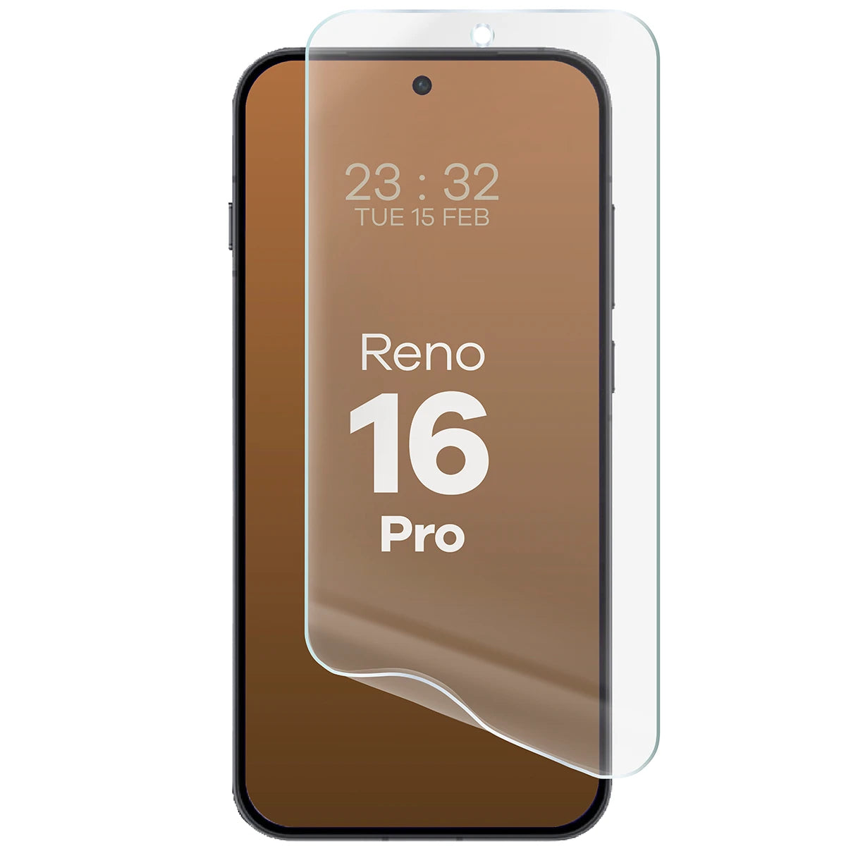 Matte Folie für OPPO Reno16 Pro, Bizon Film Matte, 1 Stück (5/5)