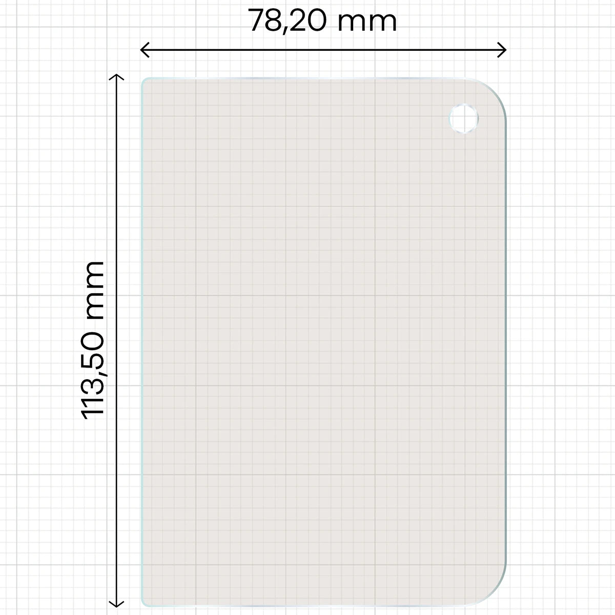 Matte Folie für iPhone Duo, Bizon Film Matte Duo, 2 Stück (2/5)