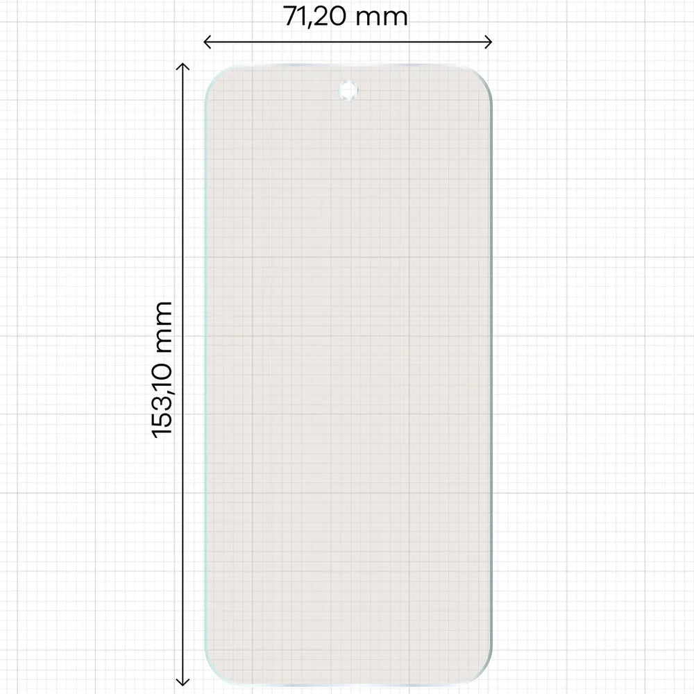 Matte Folie für OPPO Find X10, Bizon Film Matte Duo, 2 Stück (2/5)