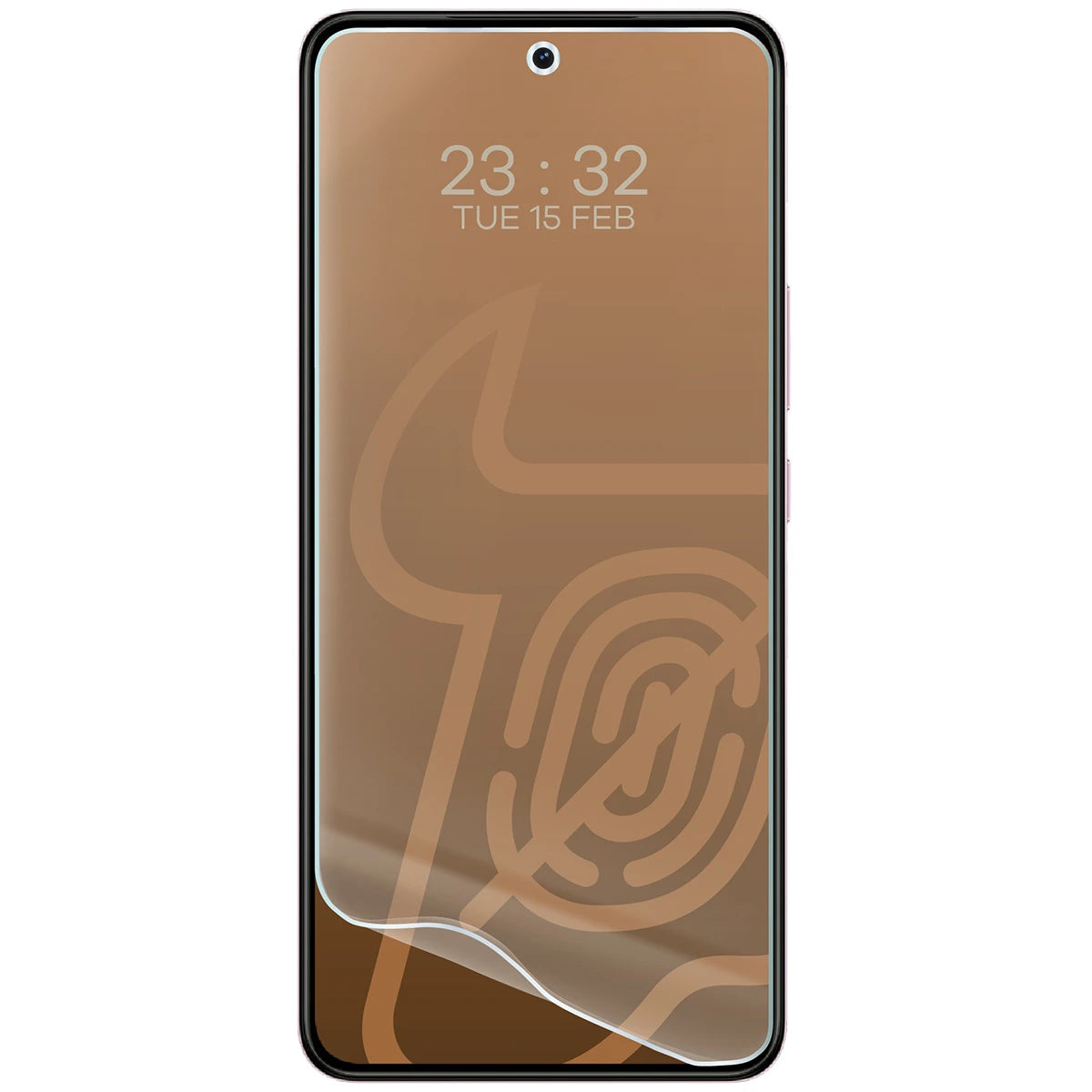Matte Folie für Vivo V70 Lite 5G, Bizon Film Matte Duo, 2 Stück (3/5)