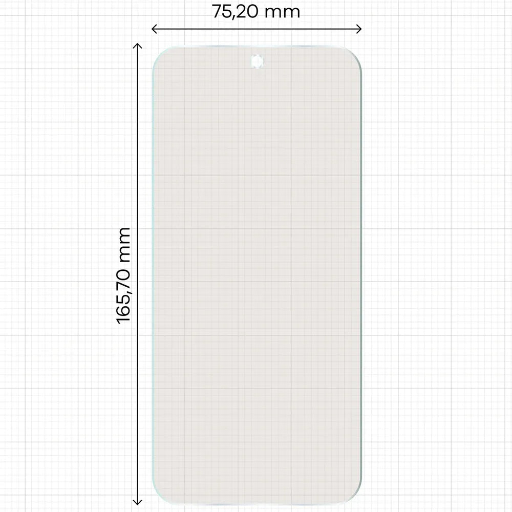 Matte Folie für Xiaomi Redmi Note 17 4G/5G, Bizon Film Matte Duo, 2 Stück (2/5)