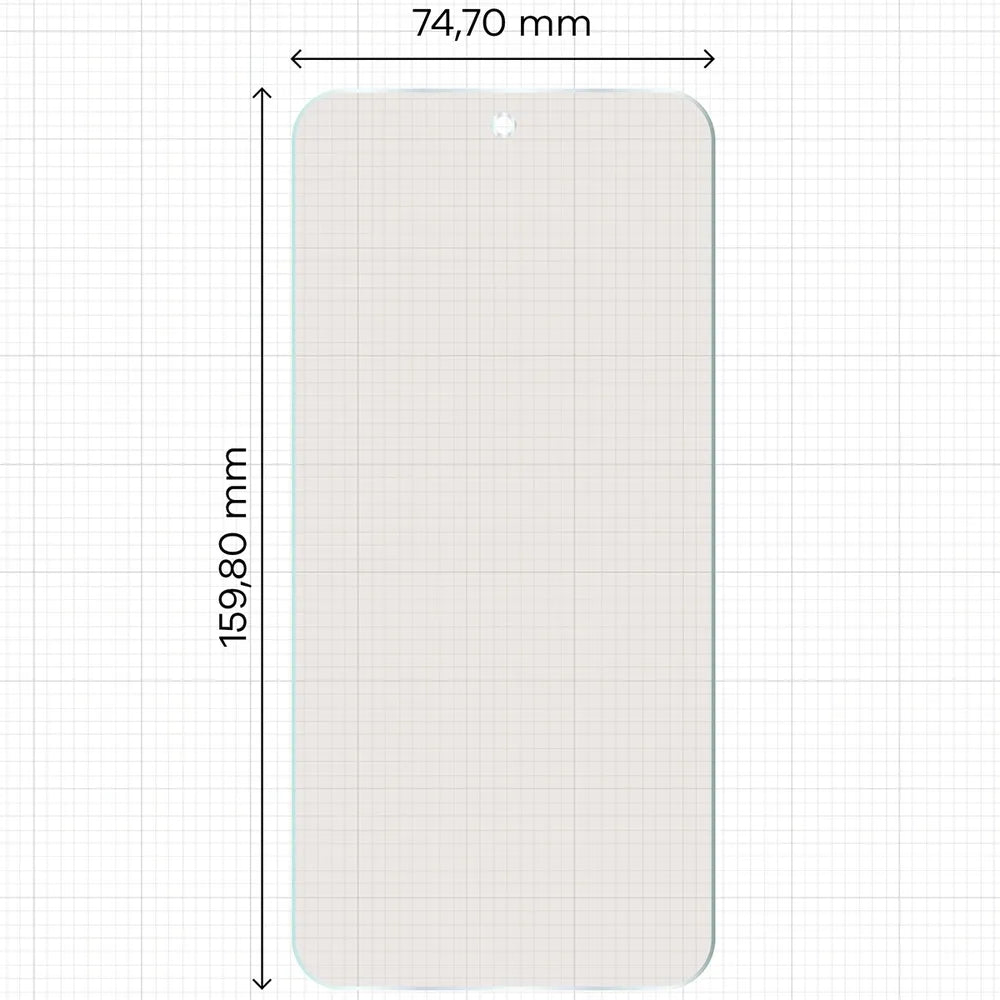 Matte Folie für Xiaomi Redmi Note 17 Pro Max 5G, Bizon Film Matte Duo, 2 Stück (2/5)