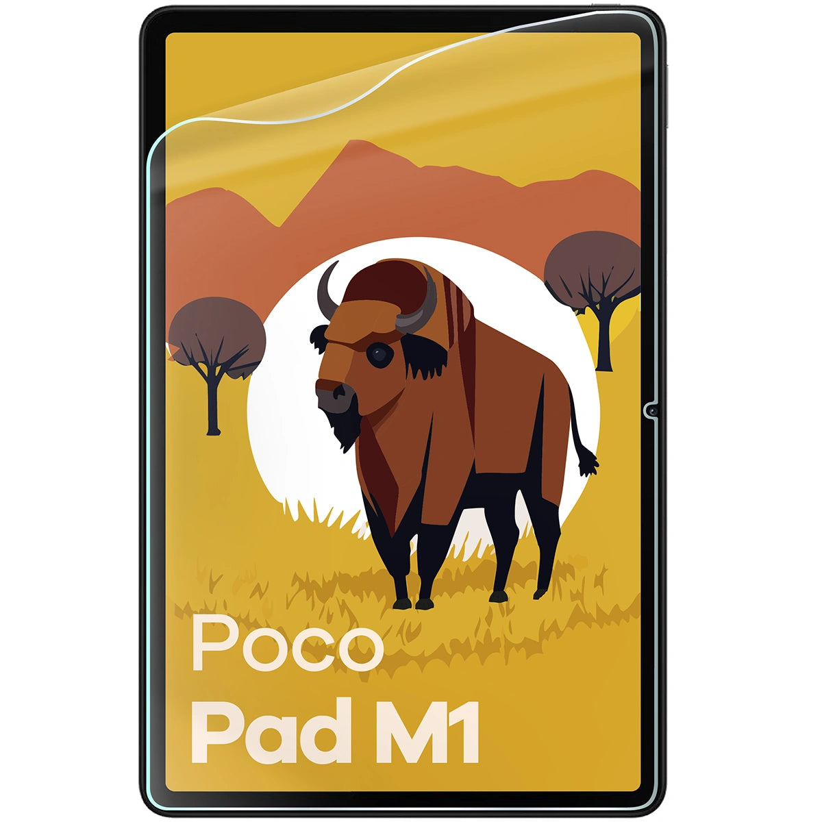 Papierimitationsfolie für Xiaomi POCO Pad M1 Bizon Film Tab Papirus Duo, 2 Stück
