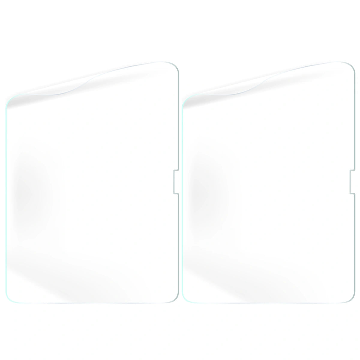 Papierimitationsfolie für iPad Air 11" M4/M3/M2, Bizon Film Tab Papirus Duo, 2 Stück