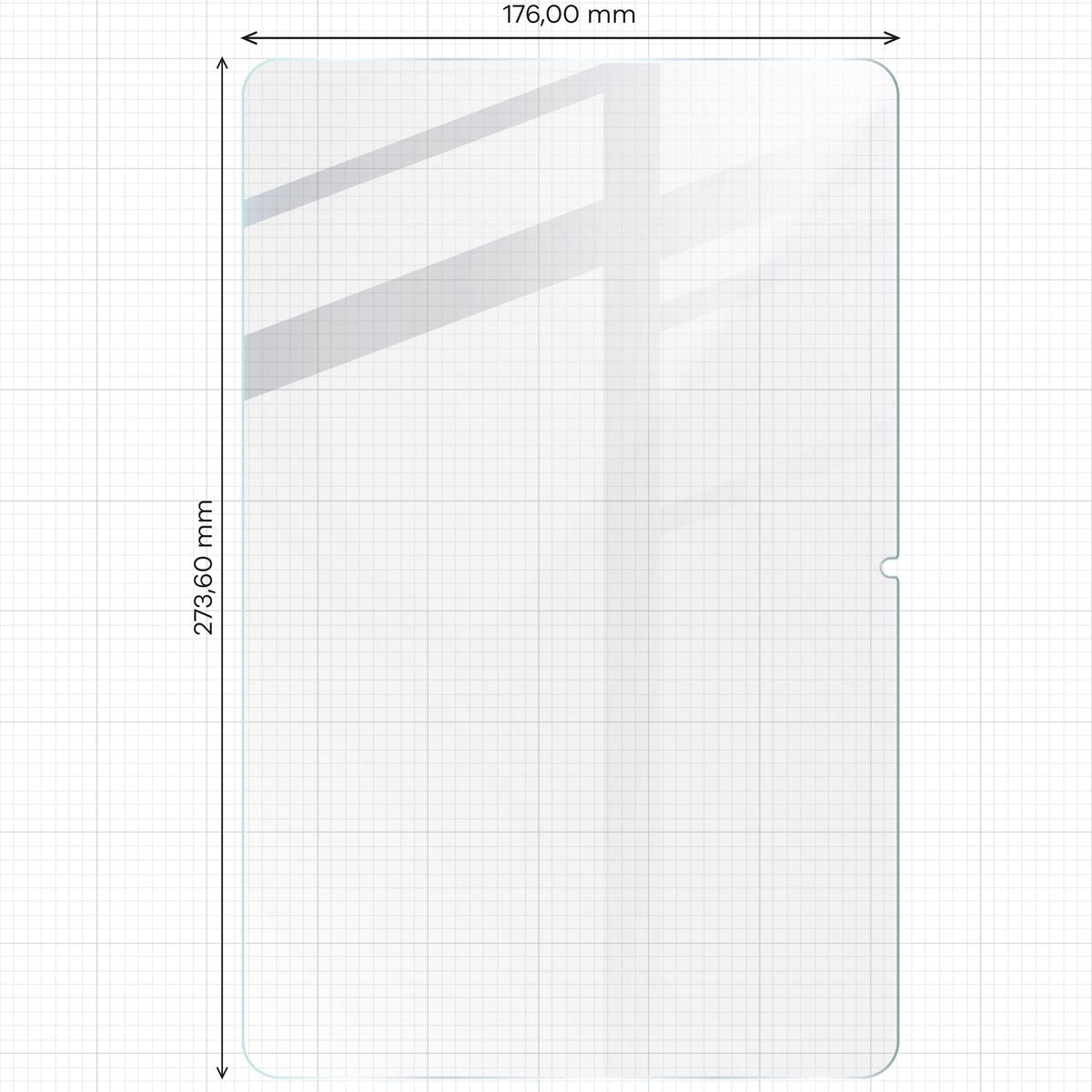 Papierimitationsfolie für Xiaomi Redmi Pad Pro 12.1, Bizon Film Tab Papirus Duo, 2 Stück