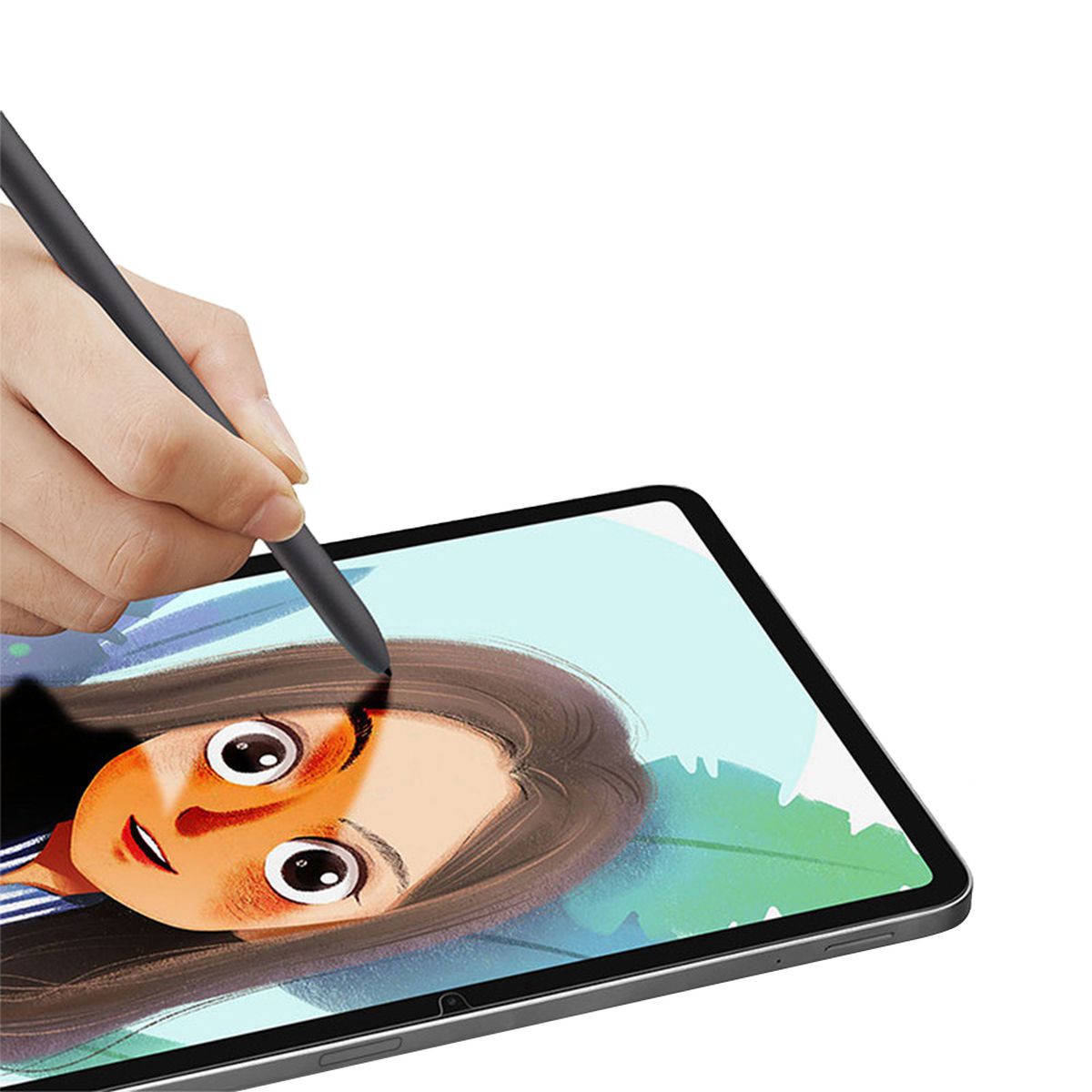Papierimitationsfolie für Xiaomi Redmi Pad Pro 12.1, Bizon Film Tab Papirus Duo, 2 Stück