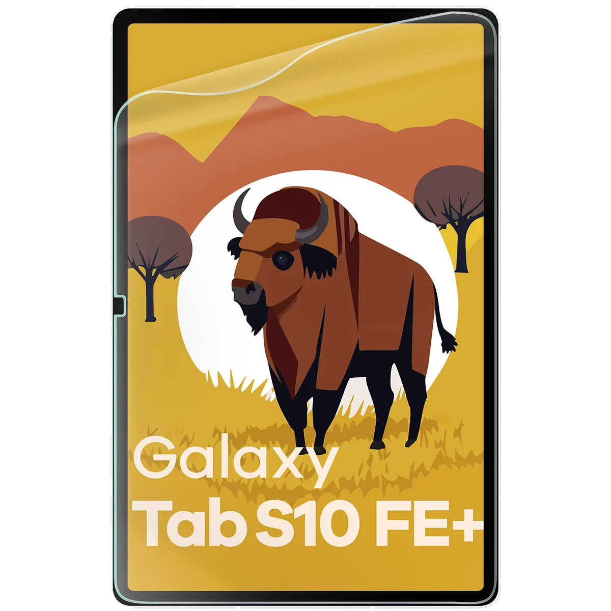 Papierimitationsfolie für Galaxy Tab S10 FE Plus Bizon Film Tab Papirus Duo, 2 Stück