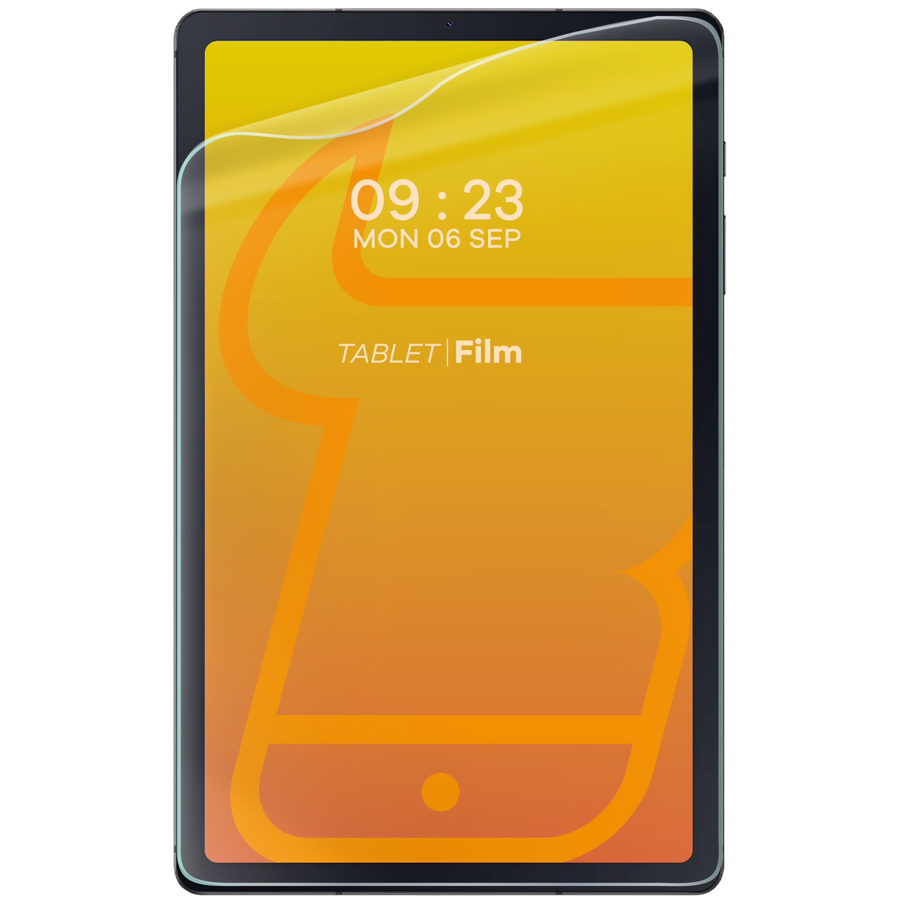 Papierimitationsfolie für Galaxy Tab S6 Lite 2024/2022/2020, Bizon Film Tab Papirus, 2 Stück