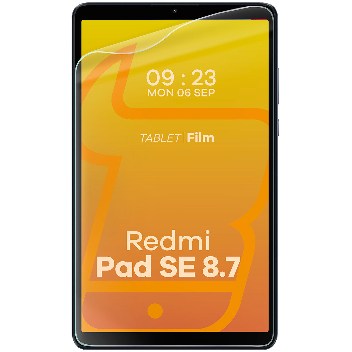 Papierimitationsfolie für Xiaomi Redmi Pad SE 8.7'', Bizon Film Tab Papirus Duo, 2 Stück