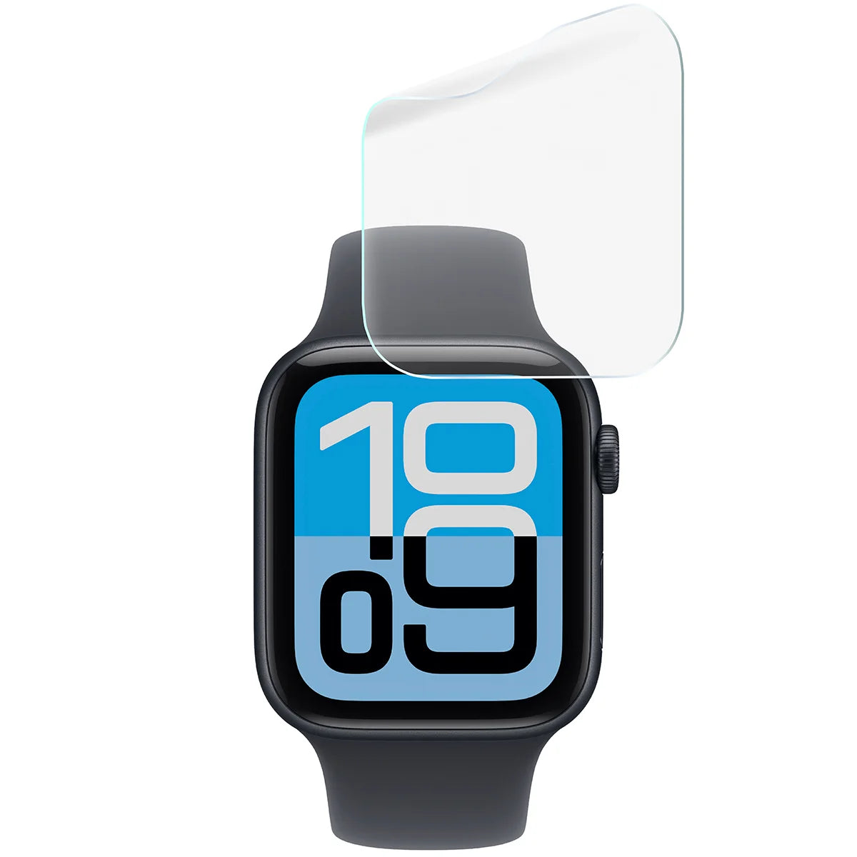 Schutzfolie für den Bildschirm für Apple Watch 4/5/6/7/8/9/SE/SE 2/SE3 40 / 41 mm, Bizon Watch HydroFlex, 6 Stück