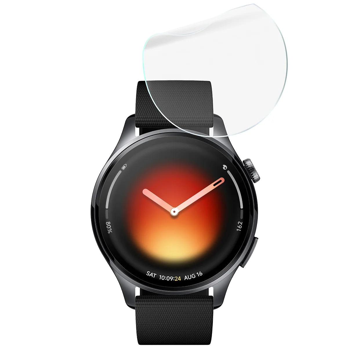 Hydrogel Folie für den Bildschirm für Xiaomi Watch 5, Bizon Watch Film Hydrogel Duo, 2 Stück