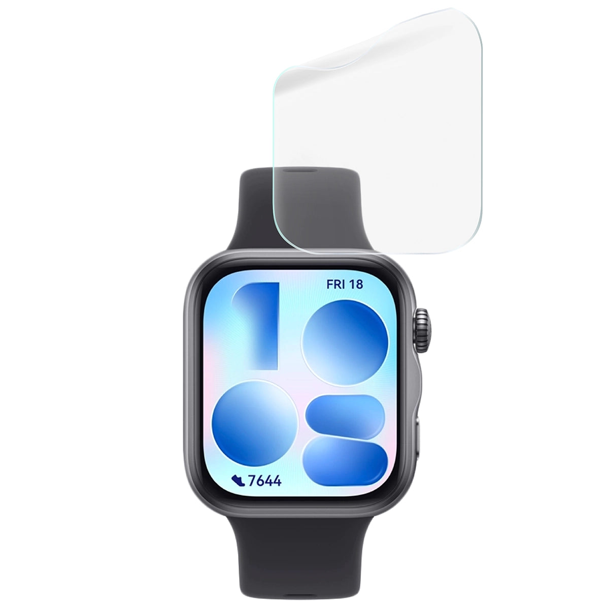 Hydrogel Folie für den Bildschirm für Huawei Watch Fit 5, Bizon Watch Film Hydrogel Duo, 2 Stück