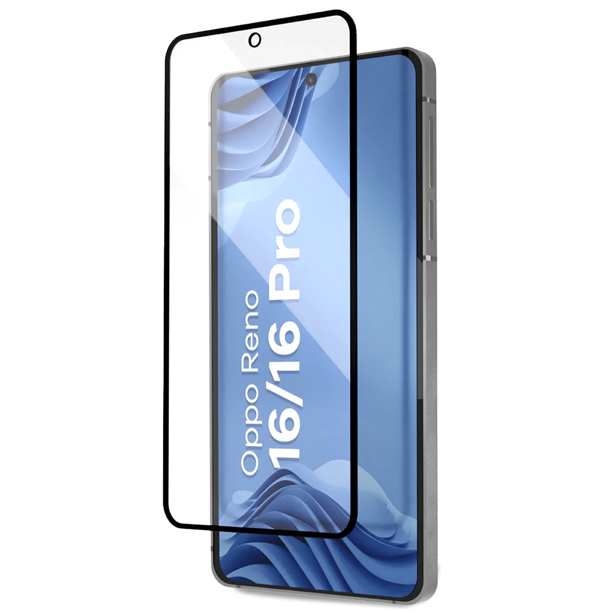 Gehärtetes Glas mit Applikationsrahme für OPPO Reno16 / Pro, Bizon Glass Aplikator Edge, 1 Set (3/6)