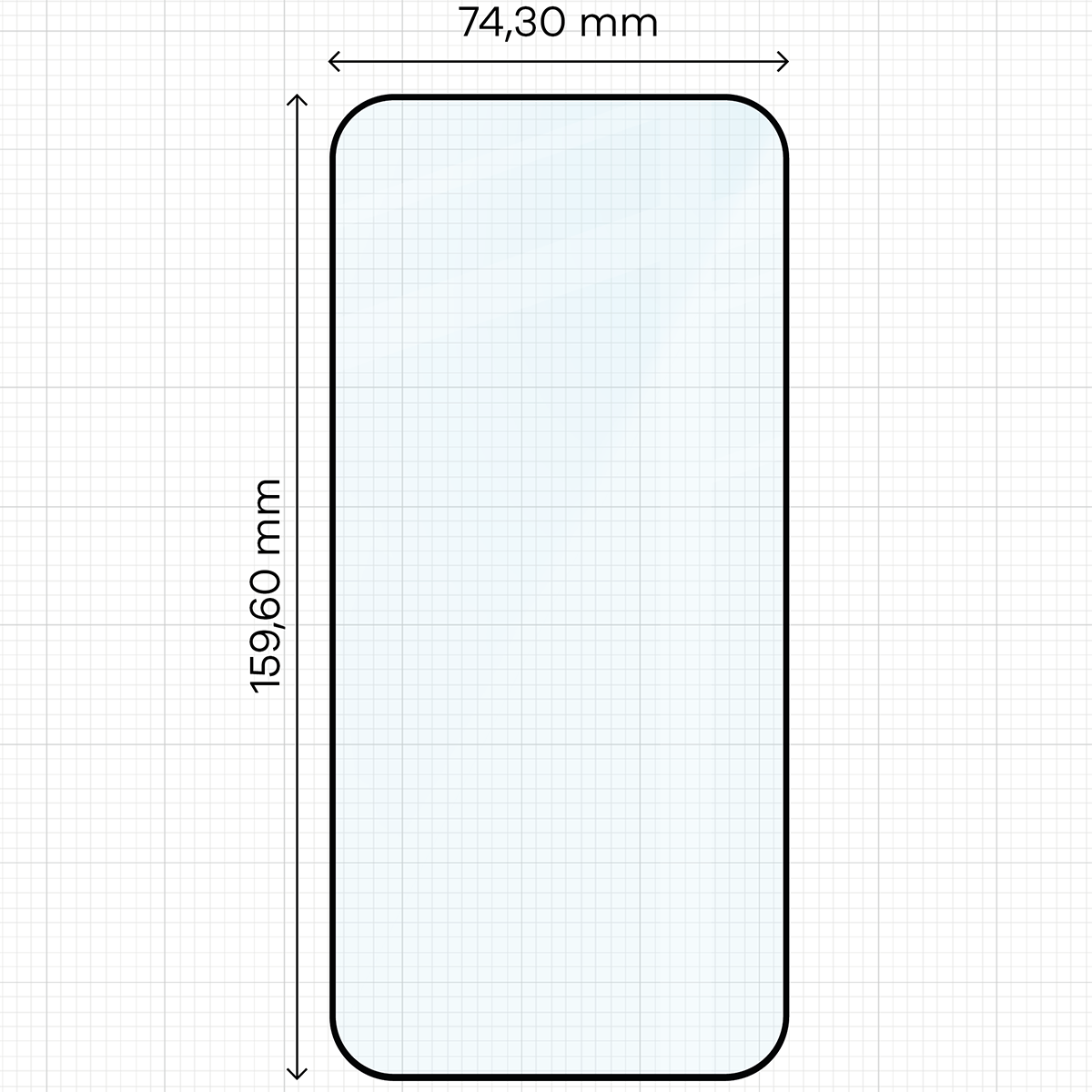 Gehärtetes Glas mit Applikationsrahme für Xiaomi POCO F9 Ultra, Bizon Glass Aplikator Edge, 1 Set (2/6)