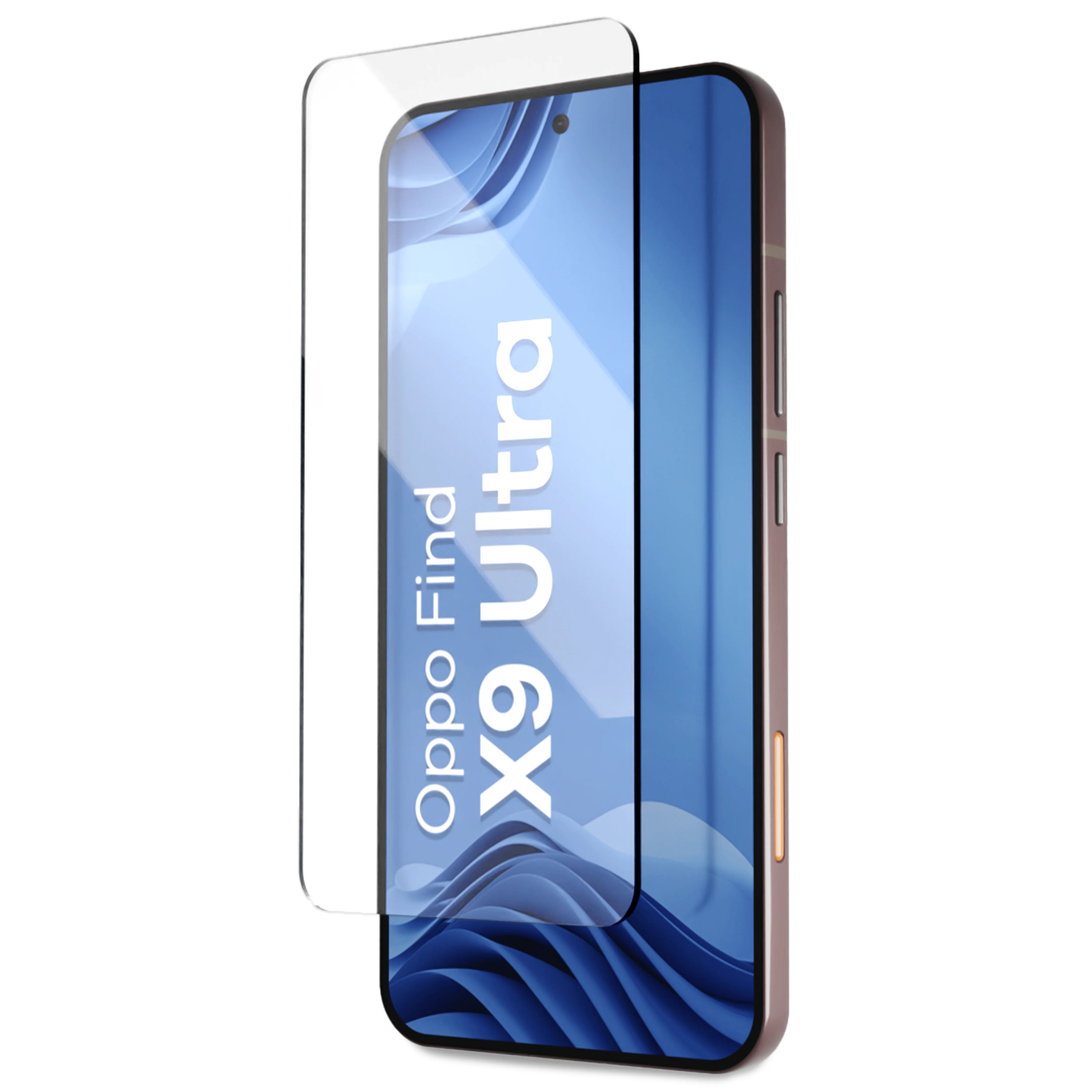 Gehärtetes Glas mit Applikationsrahme für Oppo Find X9 Ultra, Bizon Glass Aplikator Edge, 2 Sets
