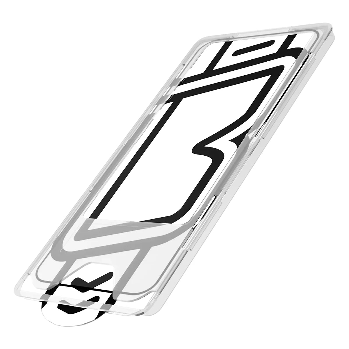 Gehärtetes Glas mit Applikationsrahme für Xiaomi 17T, Bizon Glass Aplikator Edge, 2 Sets