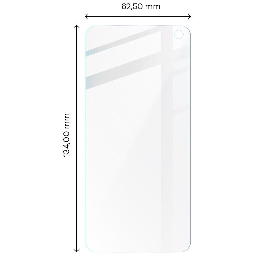 Gehärtetes Glas für Galaxy S10e, Bizon Glass Clear