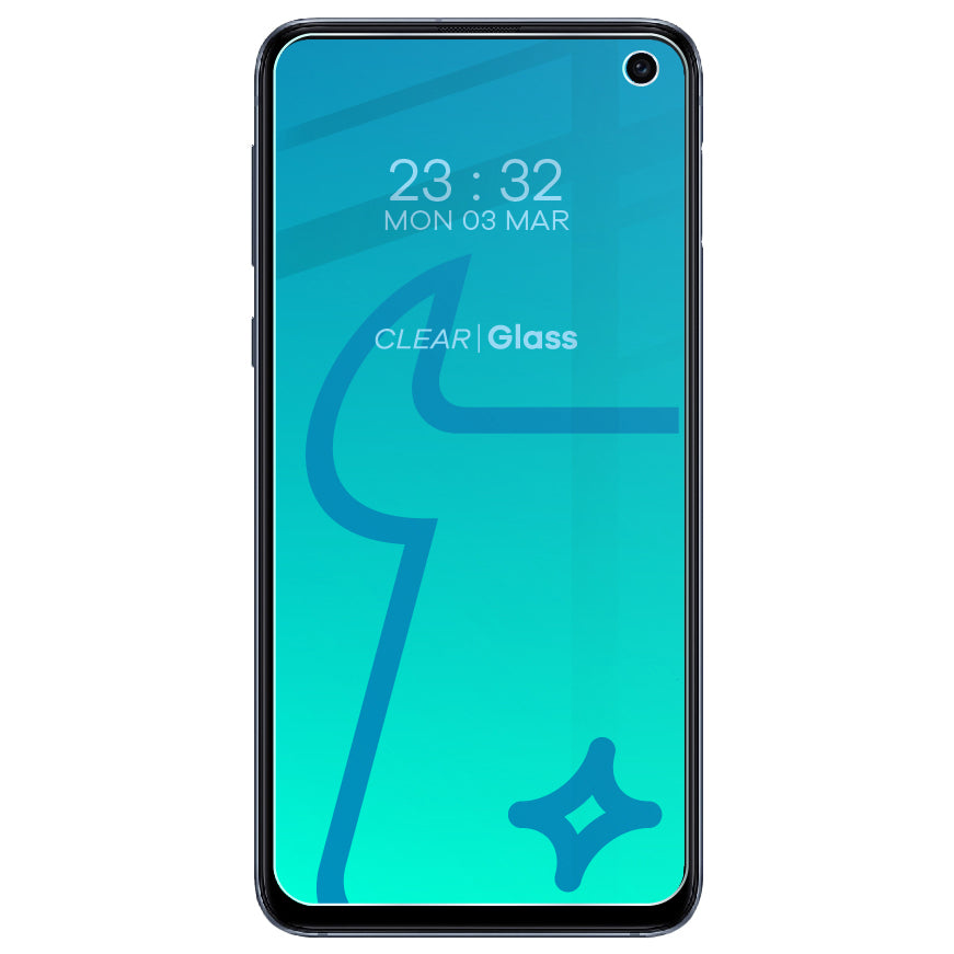 Gehärtetes Glas für Galaxy S10e, Bizon Glass Clear