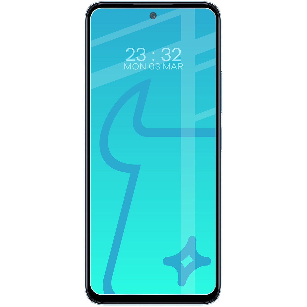 Gehärtetes Glas Bizon Glass Clear 2 für Redmi 12