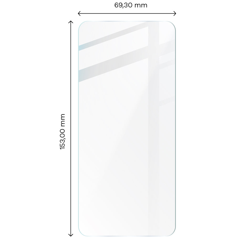 Gehärtetes Glas für Xiaomi Redmi Note 11 / 11S 4G, Bizon Glass Clear