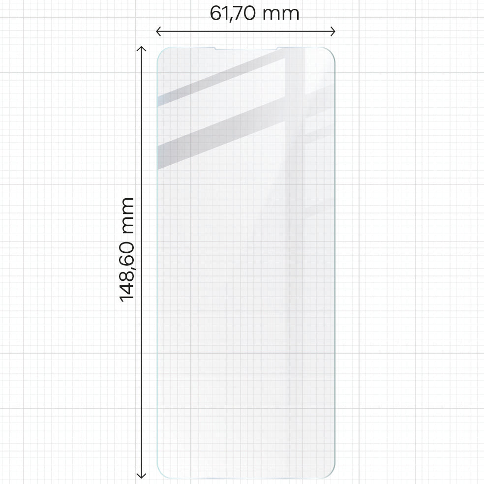 Gehärtetes Glas Bizon Glass Clear für Xperia 10 III