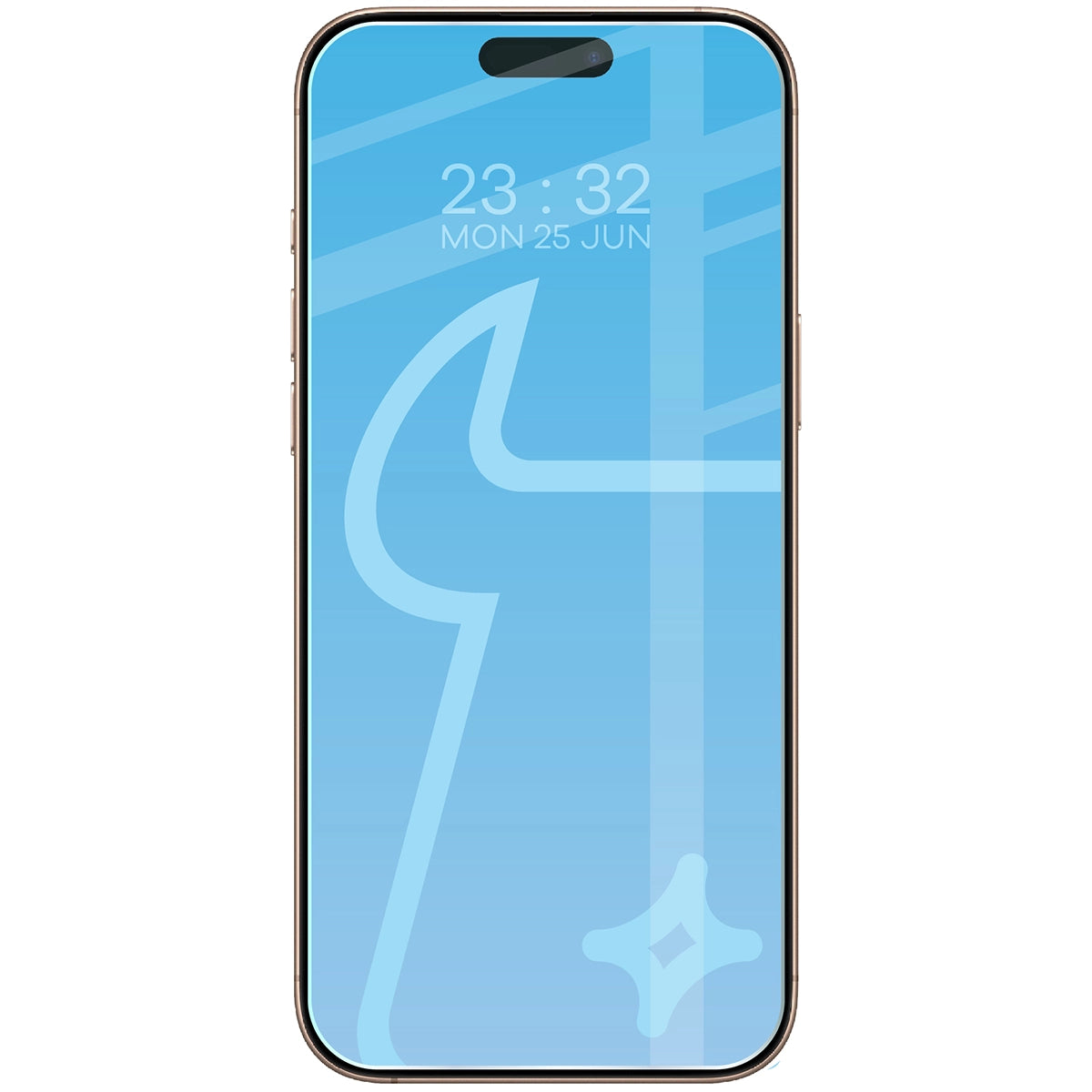 Gehärtetes Glas für iPhone 16 Pro Max, Bizon Glass Clear