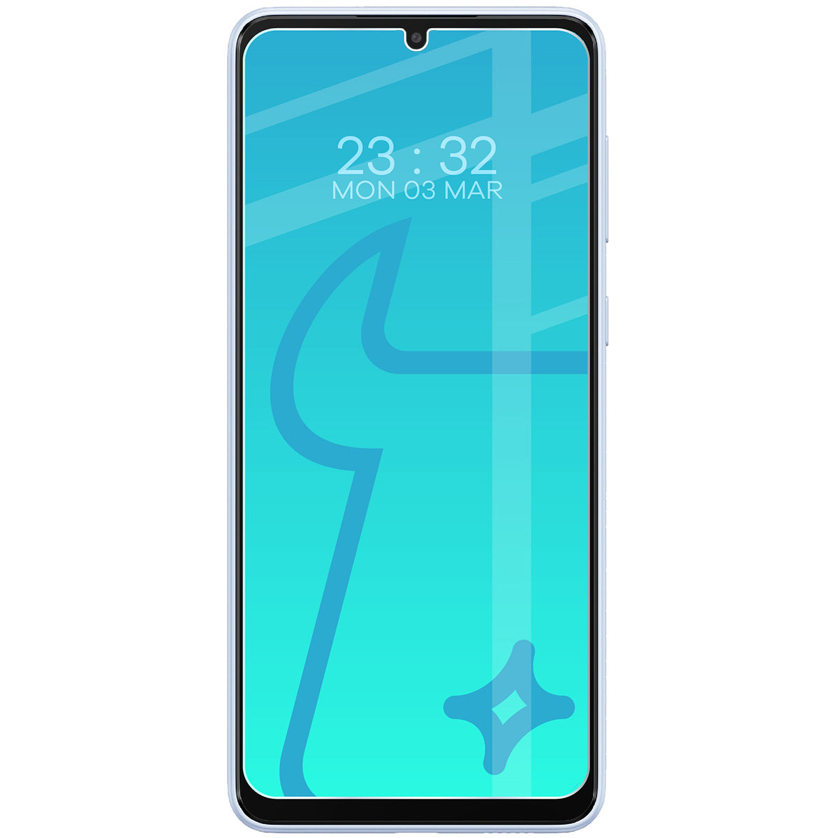 Gehärtetes Glas für Galaxy A33 5G, Bizon Glass Clear