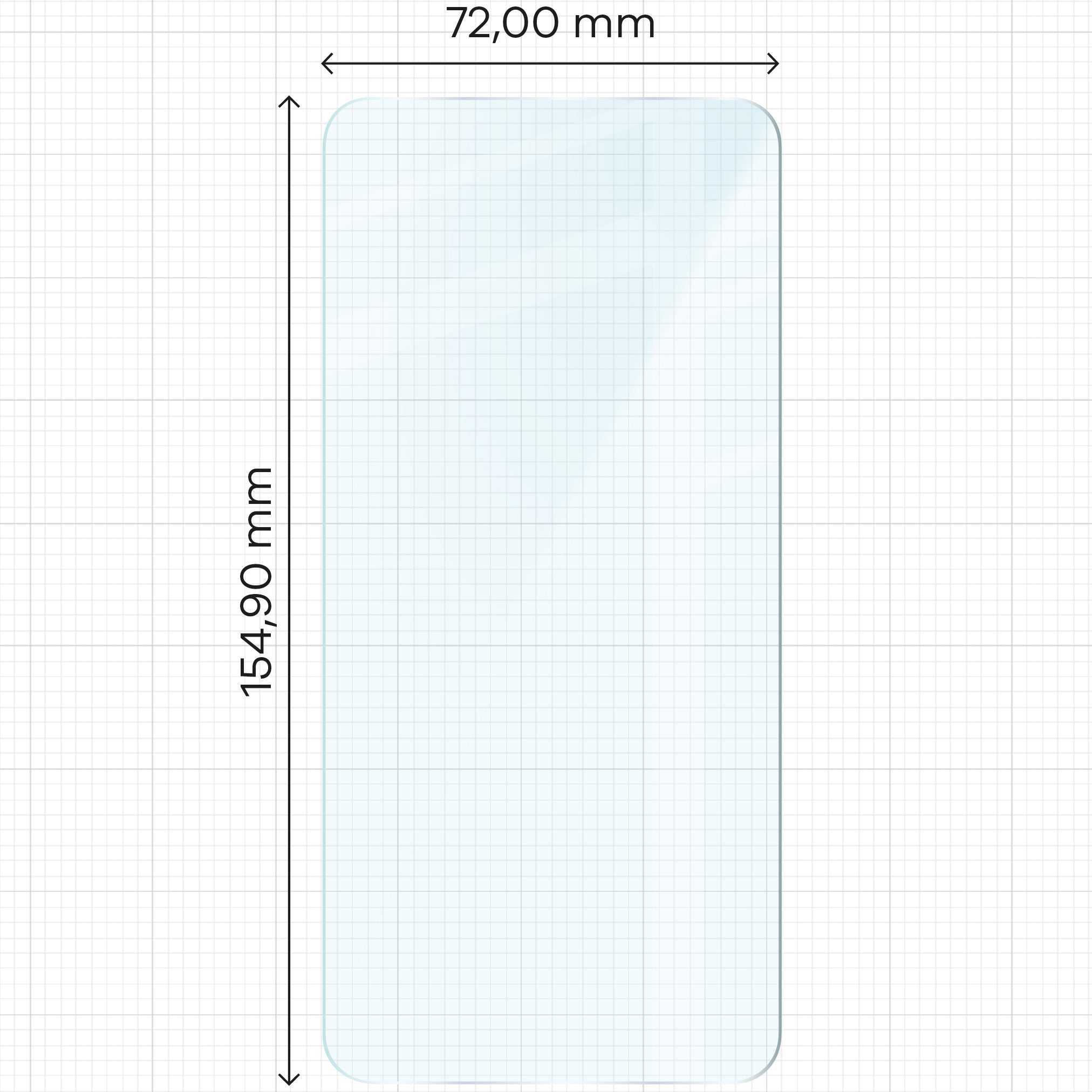 Gehärtetes Glas Bizon Glass Clear 2 für Galaxy A34 5G