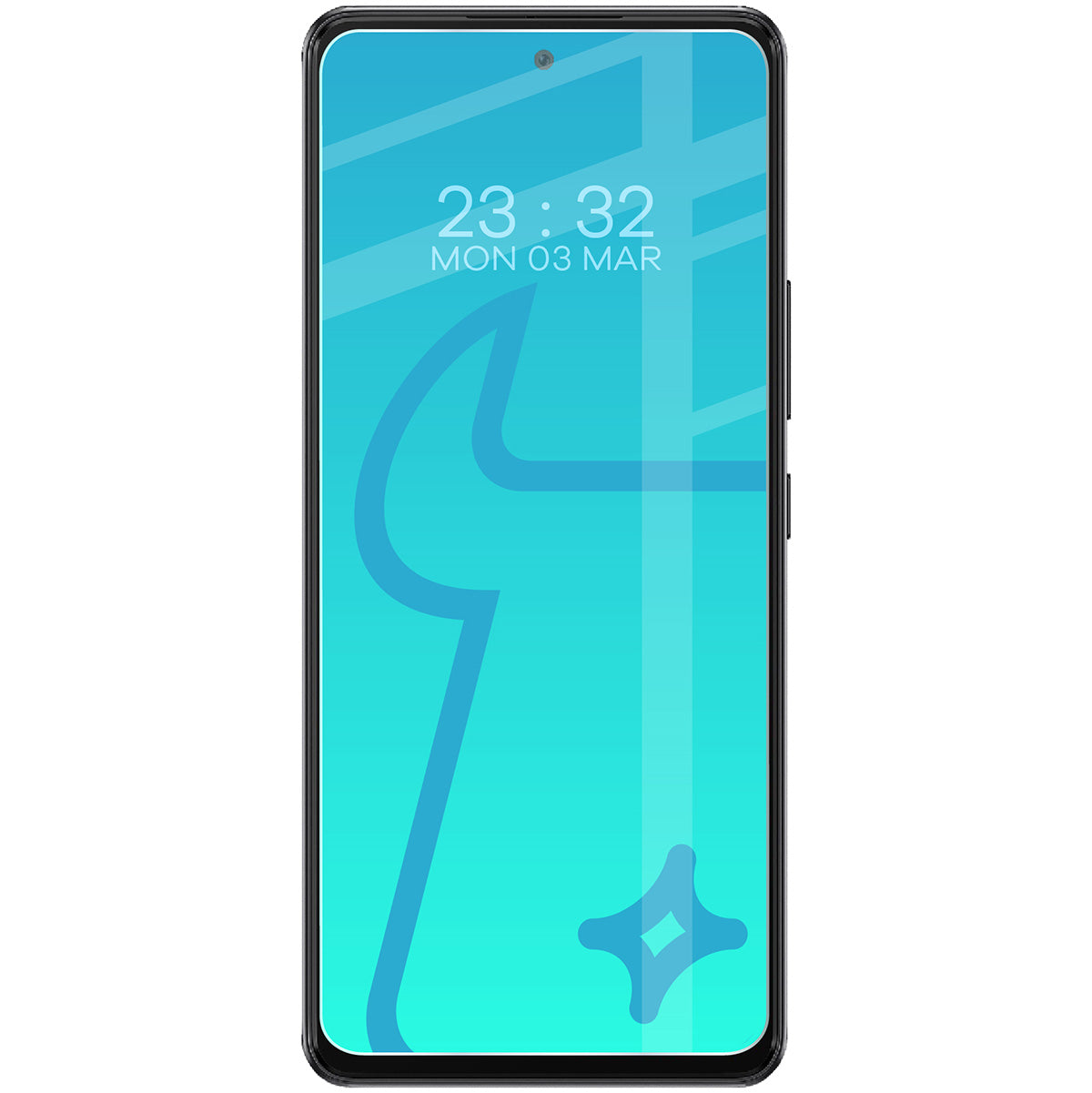 Gehärtetes Glas für Galaxy A53 5G, Bizon Glass Clear