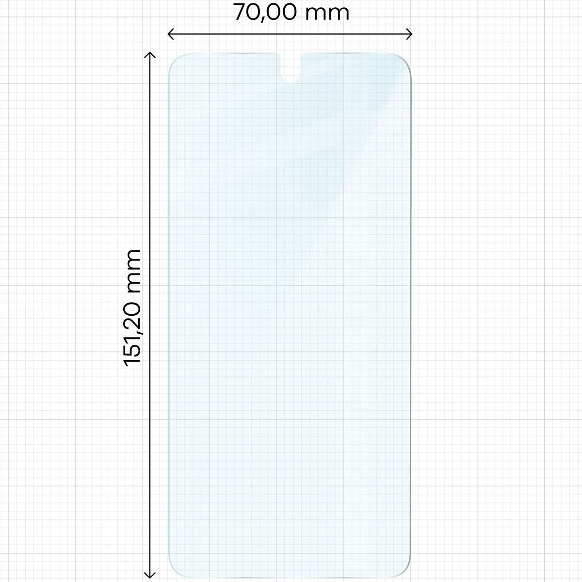Gehärtetes Glas für Galaxy S22 Plus, Bizon Glass Clear