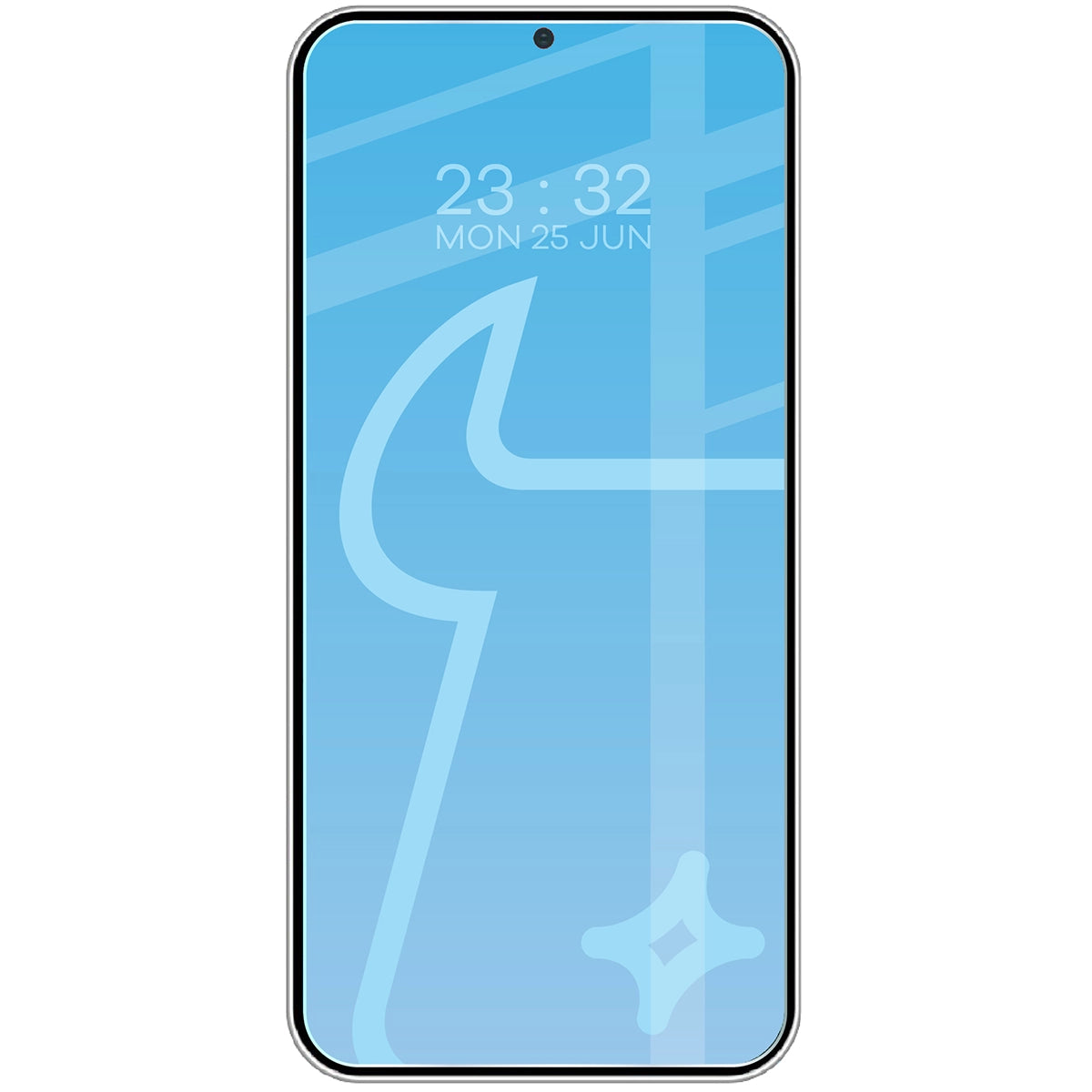 Gehärtetes Glas für Galaxy S25 Plus / S24 Plus, Bizon Glass Clear