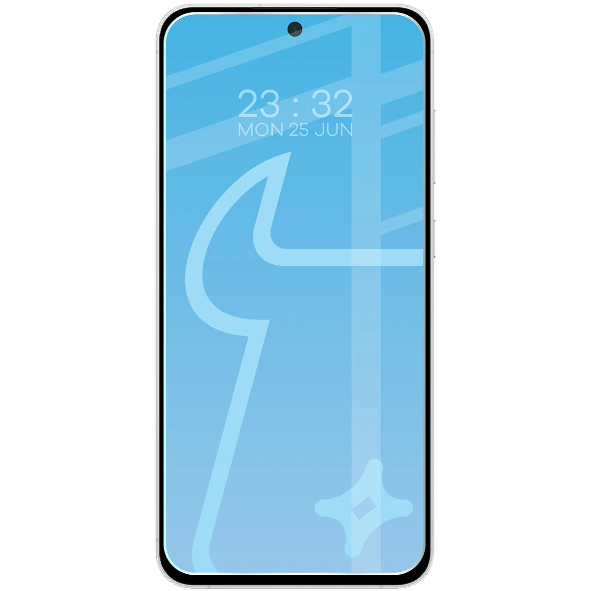 Gehärtetes Glas für Galaxy S25 FE / S24 FE / A36 5G / A56 5G, Bizon Glass Clear Duo, 2 Stück