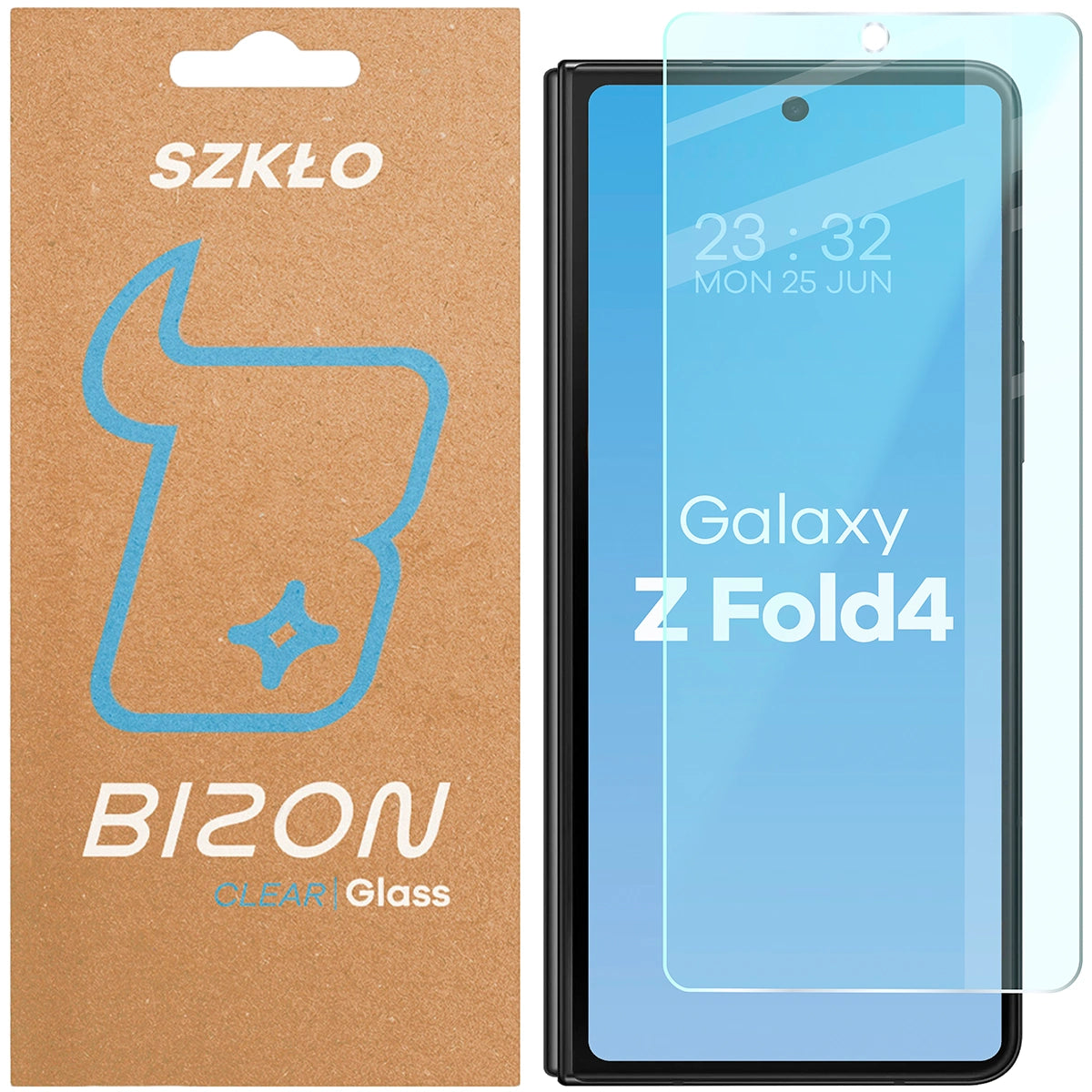 Gehärtetes Glas Bizon Glass Clear 2, Galaxy Z Fold4