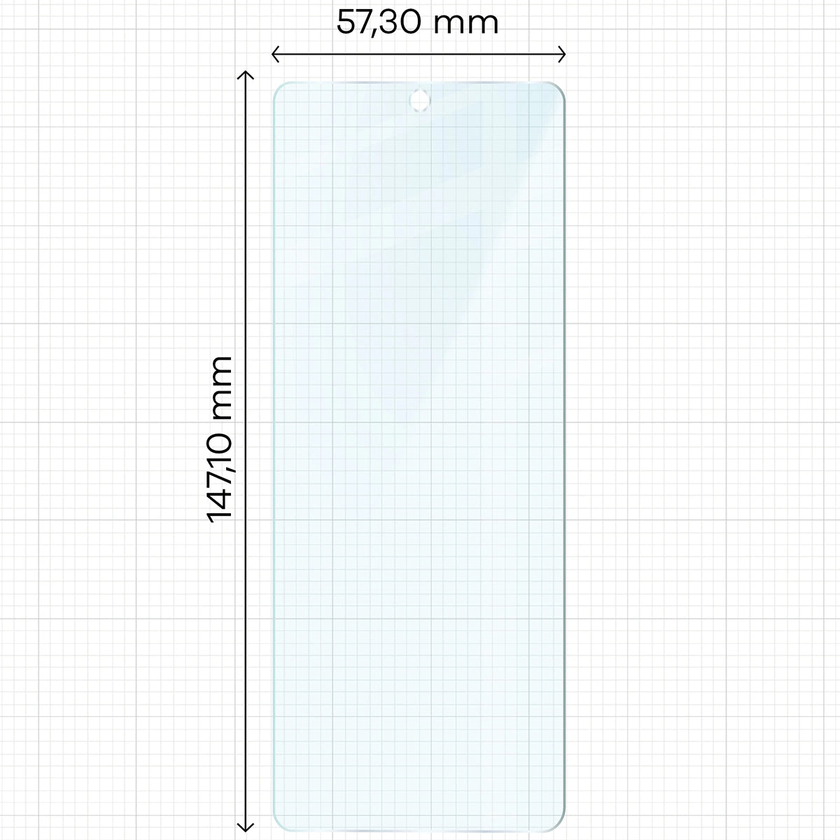 Gehärtetes Glas Bizon Glass Clear 2, Galaxy Z Fold4