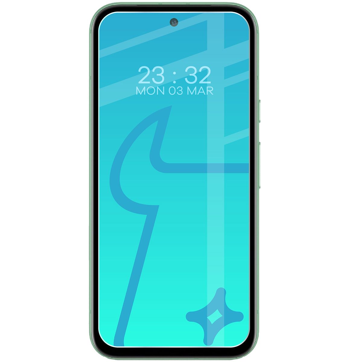 Gehärtetes Glas für Pixel 8a, Bizon Glass Clear