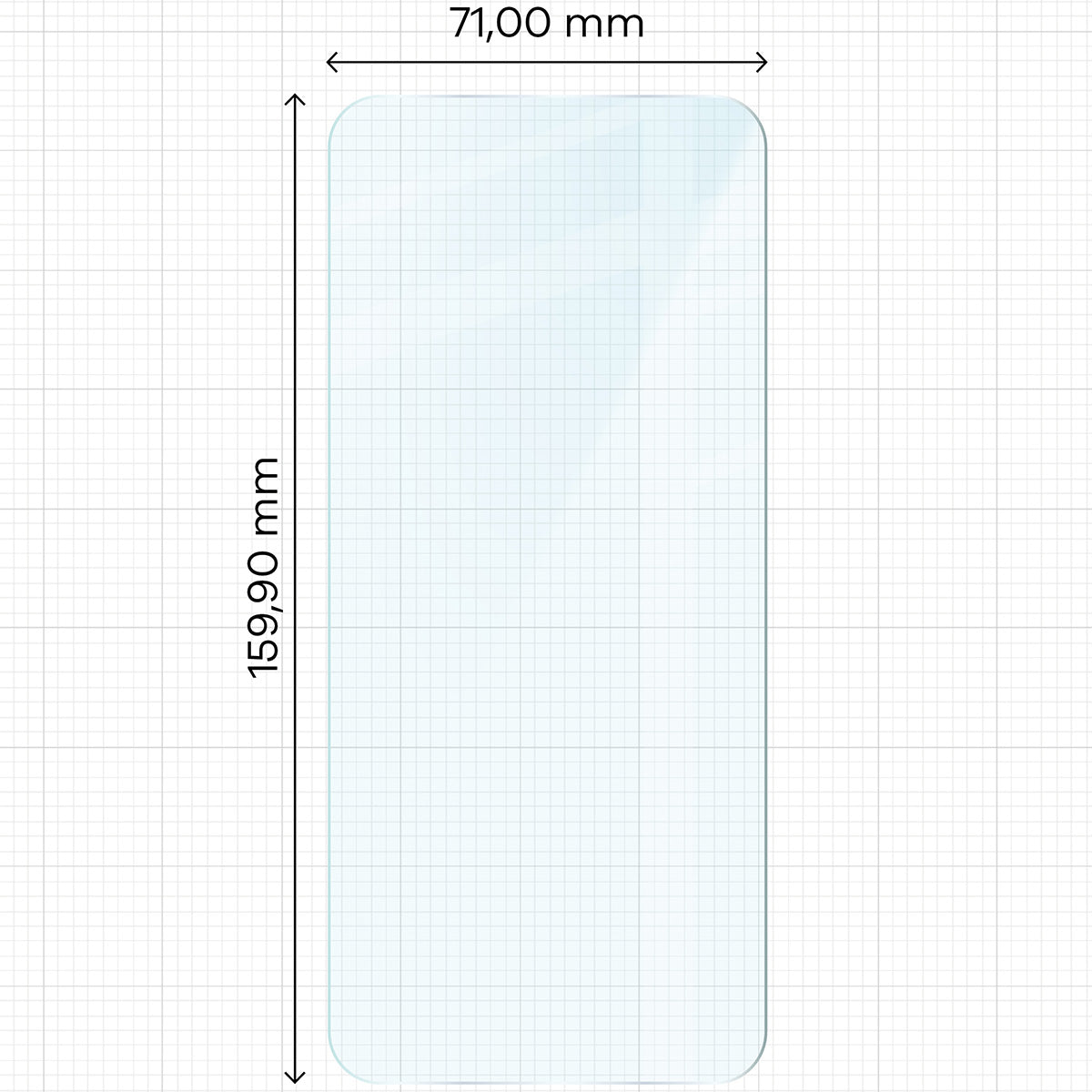 Gehärtetes Glas Bizon Glass Clear 2 für HTC U23 Pro