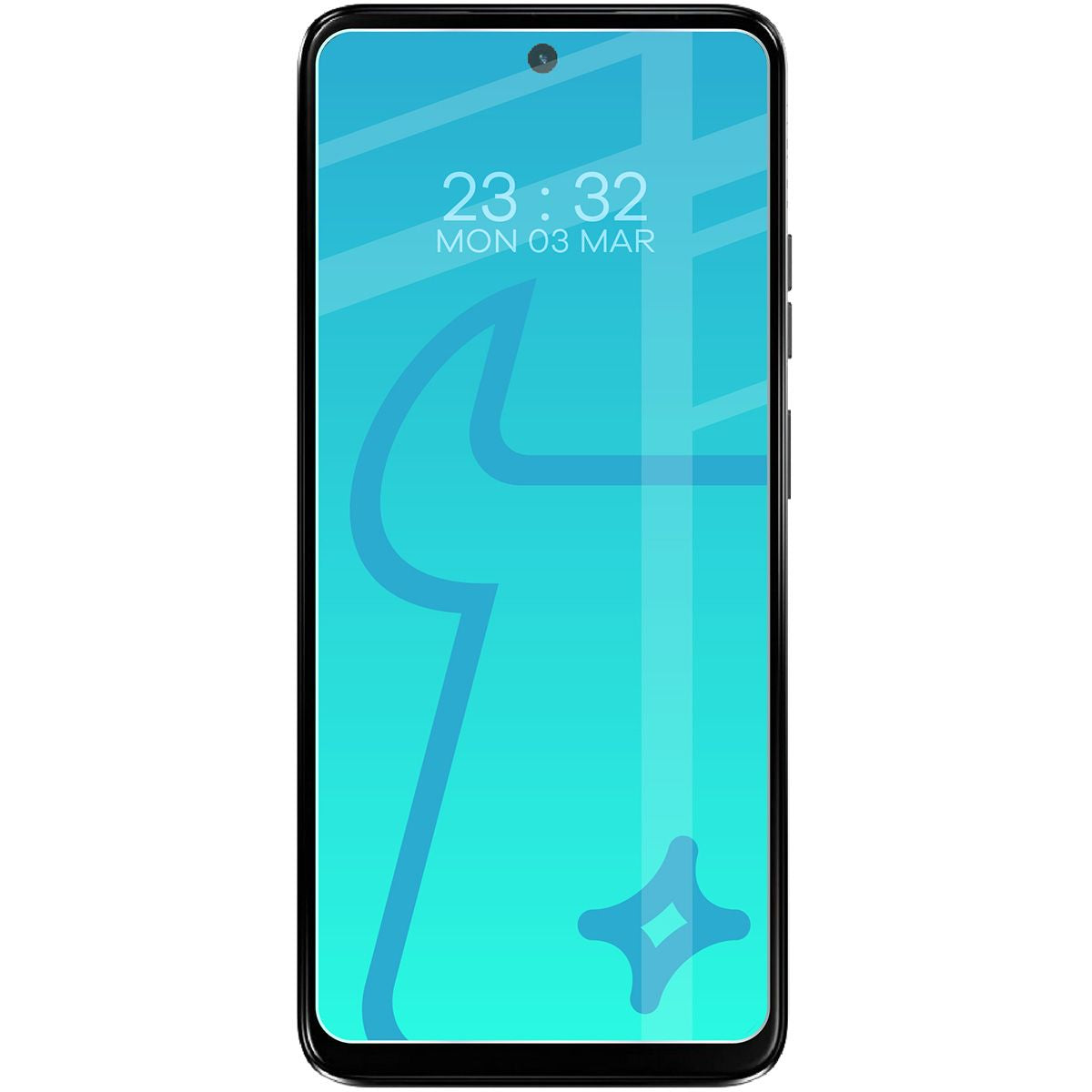 Gehärtetes Glas für Motorola Moto G34 / G45 5G, Bizon Glass Clear 2